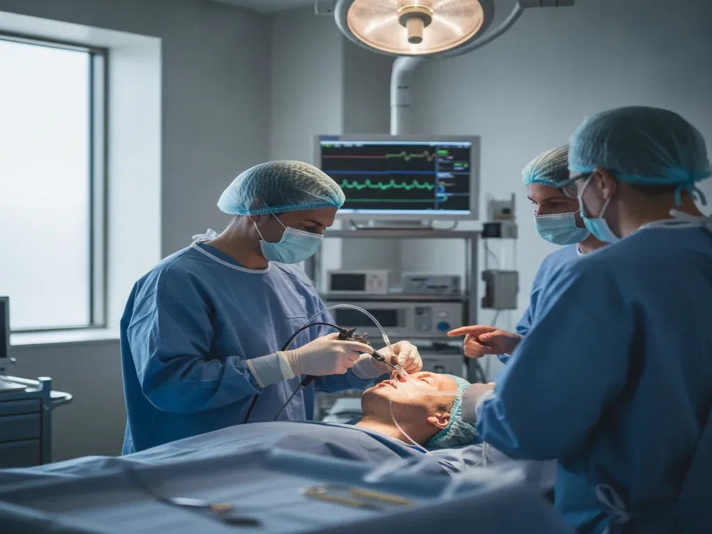 CAA scope of practice: certified anesthesiologist assistant managing a patient airway under physician-led team care in an OR