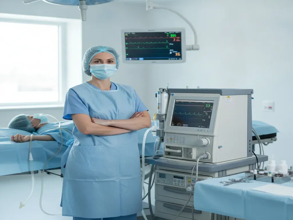 CRNA scope of practice by state: confident nurse anesthetist practicing independently as sole anesthesia provider in a rural
